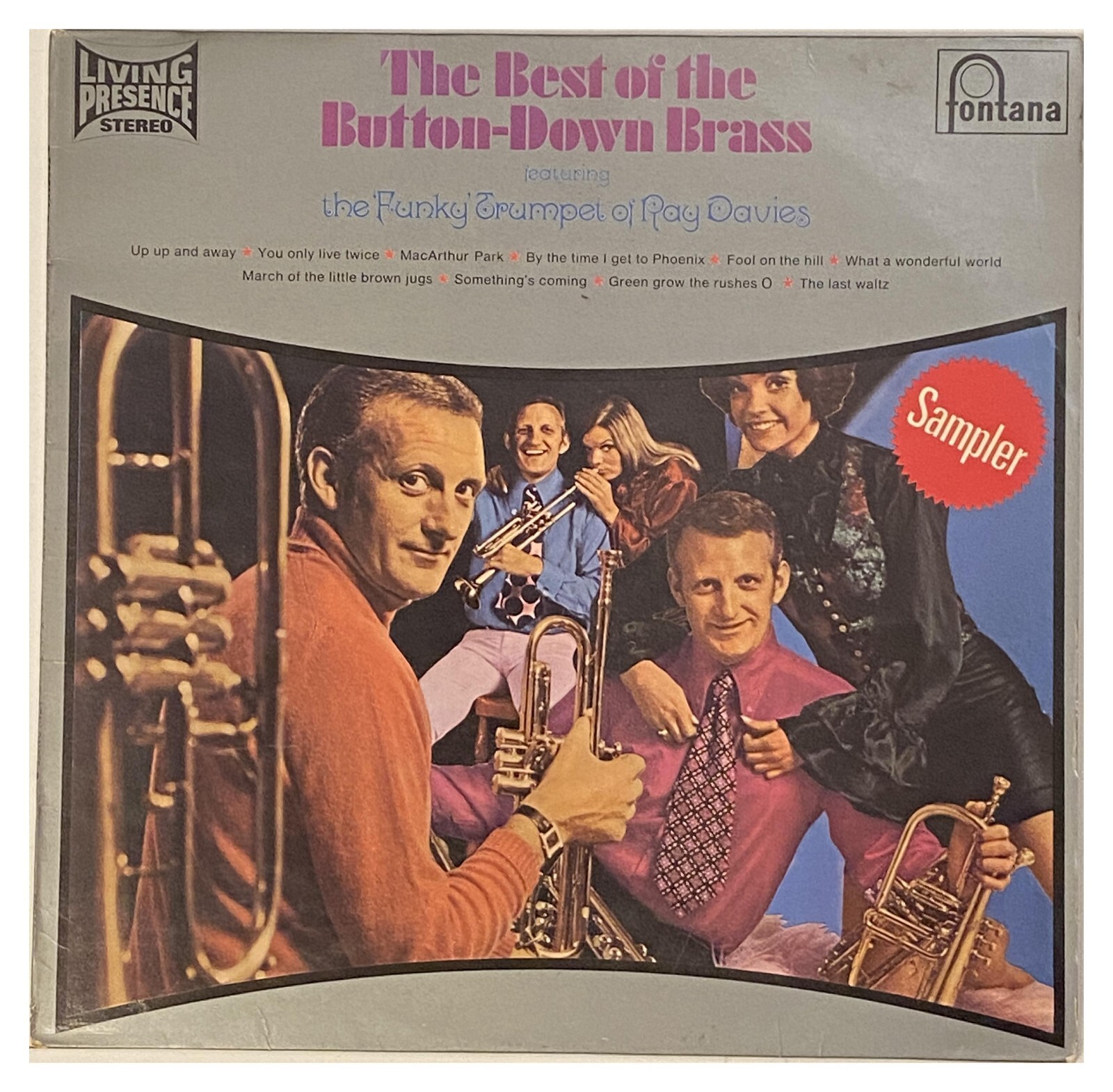 Ray Davies & The Best Of The Button Down Brass Sampler 1968 Fontana ...