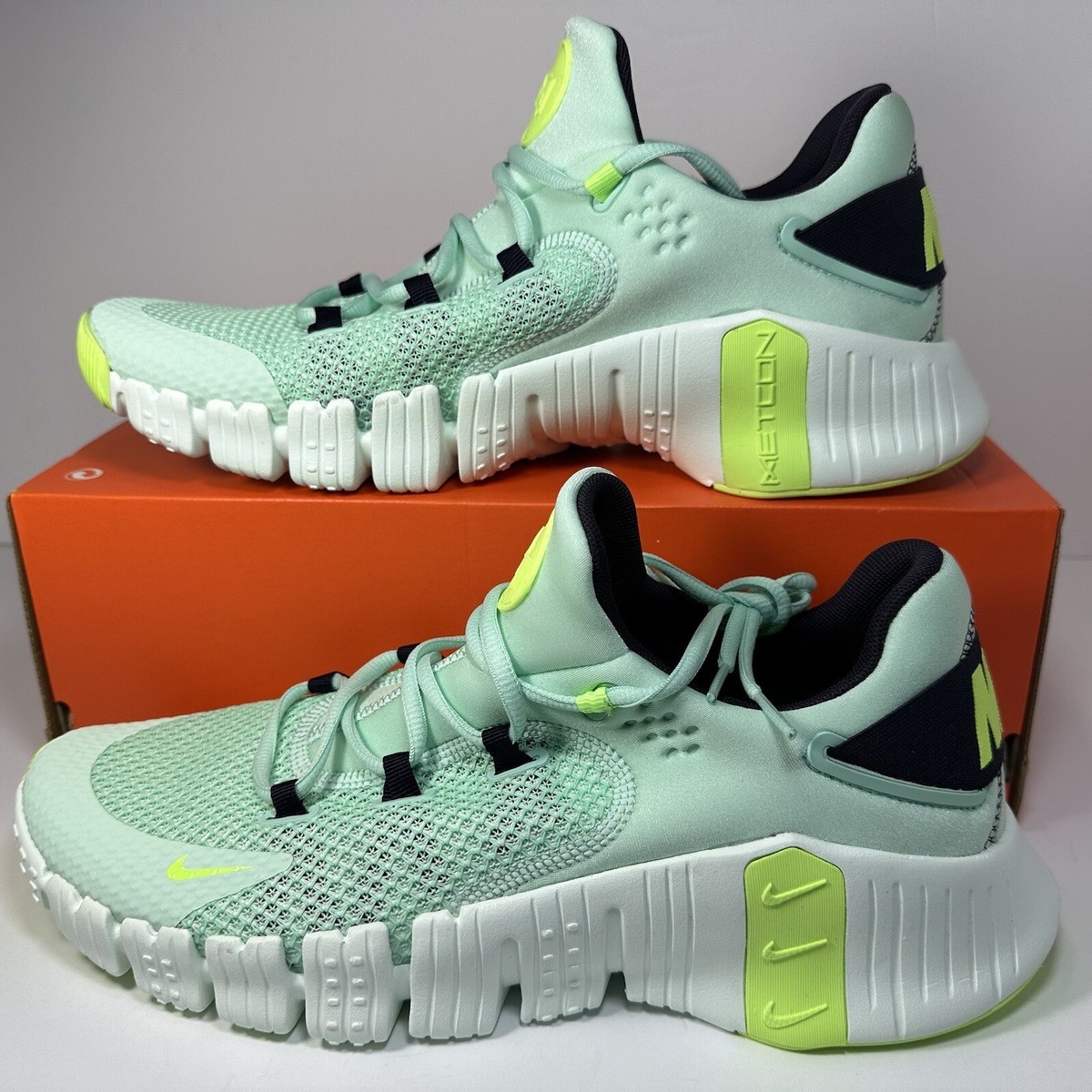 New Mens Size 11 Mint Foam Nike Free Metcon 4 Training Shoes CT3886 300 Nike Free Metcon 4 Ghost Green Mint Foam Training Shoes Mens  main image 2
