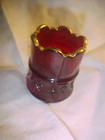 Vintage Balaton Minnesota 1892 Centennial 1992 Ruby Red Glass Shot Glass — photo 3