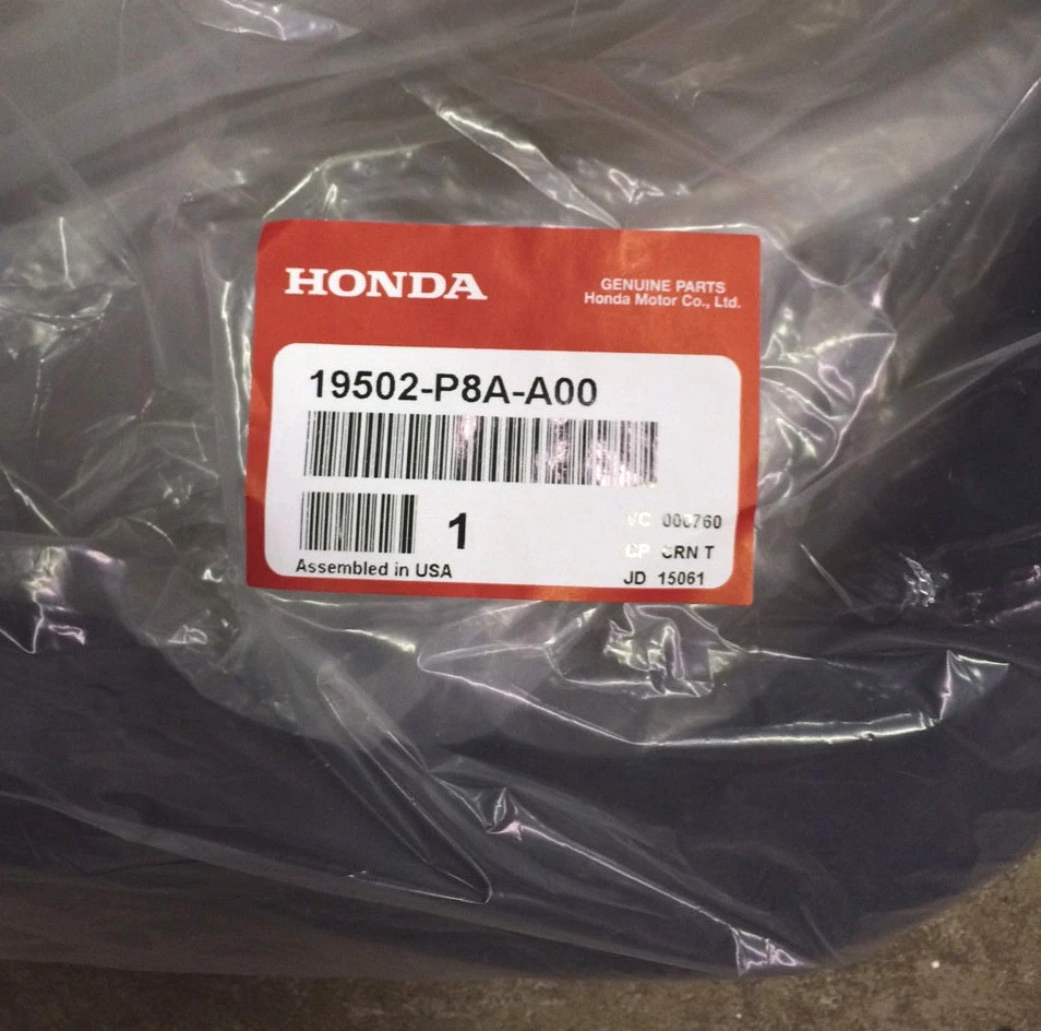 Genuine OEM Honda Accord V6 Radiator Hose Set Hoses 98-02 Upper / Lower P8A P8C - Image 3 of 4