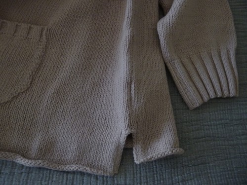 SALE! Neu mit Etikett Oska "Abod" Strickjacke/Jacke mit Tasche/Rollrand - Größe 2 14/16 UK UVP 209 £ - Bild 11 von 13