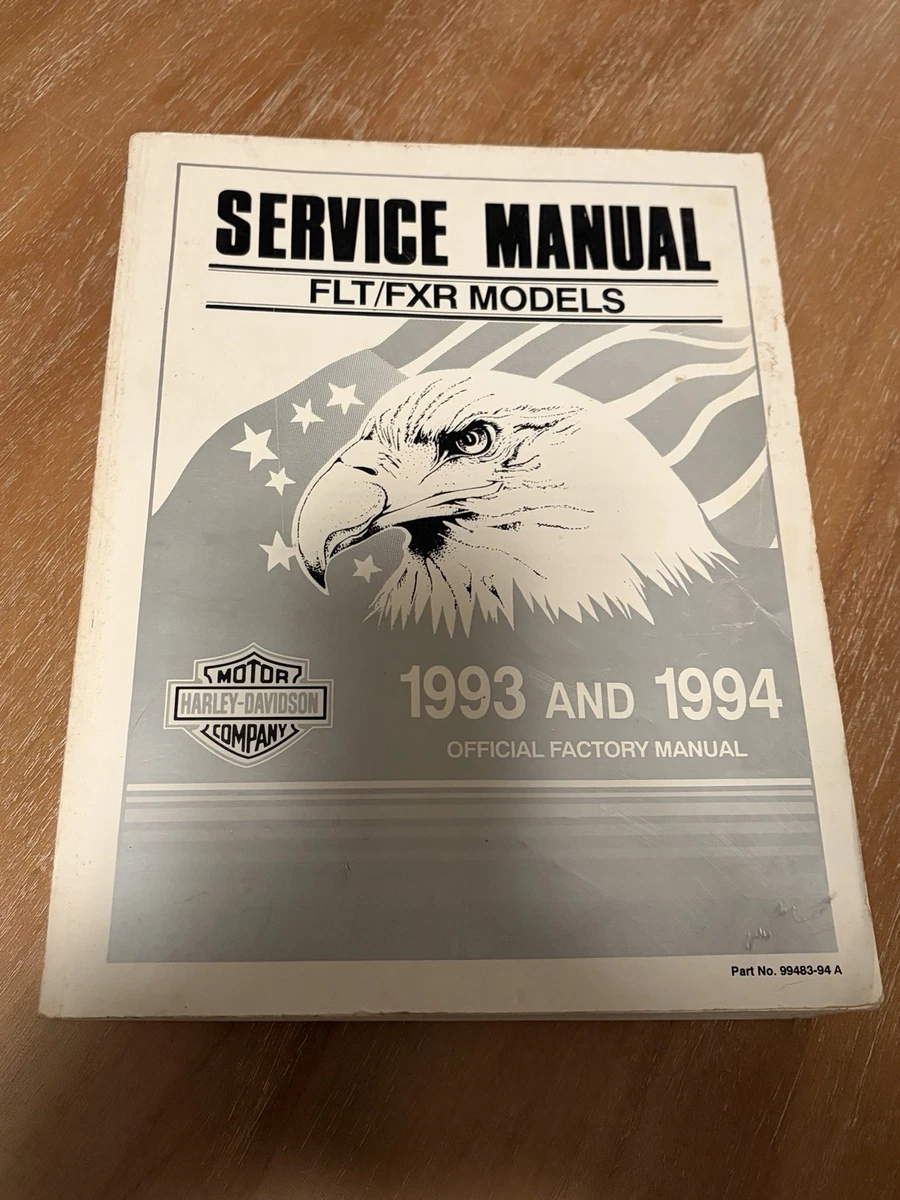25+ Harley-Davidson Motorcycle Manuals and Literature 1993 1993