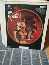 The Amityville Horror 1979 CED RCA SelectaVision Videodisc