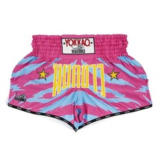 Pantaloncini Muay Thai YOKKAO Animalier Rosa