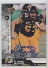 2018 Upper Deck CFL Auto Brandon Revenberg #151 Auto i9i