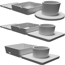 Philips SPC900NC Webcam Telescope Adapter 3D Printed Stand