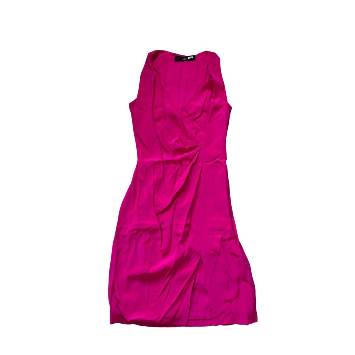 Thakoon Bright Pink Mini Dress Silk Plunging Slit Party Going Out Date Night 4 | eBay Thakoon Bright Pink Mini Dress Silk Plunging Slit Party Going Out Date Night 4 | eBay