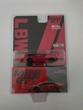 MINI GT mijo LB WORKS Lamborghini Hurac n 2014 1:64 Red/Black Diecast Unopened