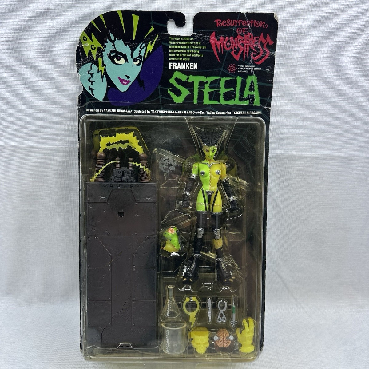 s*e様 TOMY モンスターコレクション　232 ドンファン Resurrection of Monstress Franken Steela Action Figure Yellow