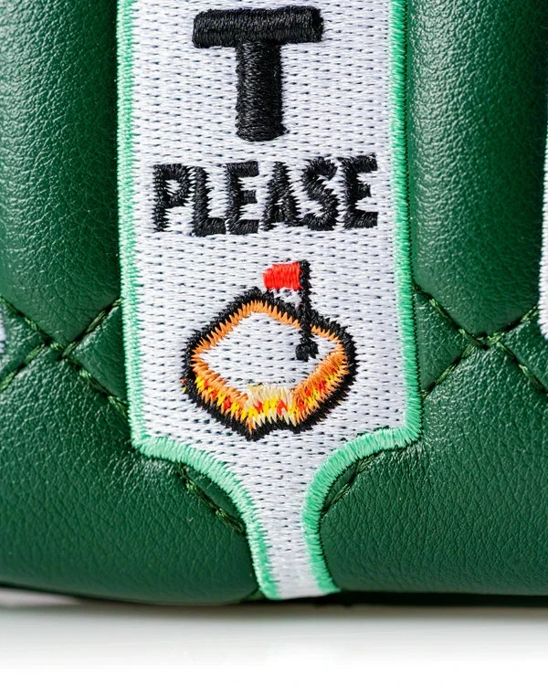 Pins and Aces Quiet Please Mallet Putter Headcover - Thumbnail 4