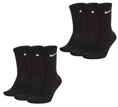 nike women's black crew socks