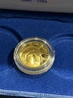 1986 W Statue of Liberty Centennial Commemorative Gold Proof $5 Coin