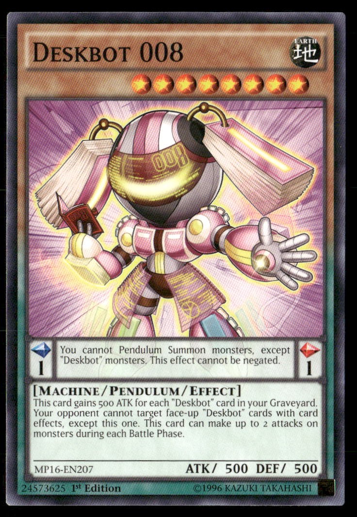 yugioh mega tin 2016 card list Most Expensive Mega-Tin Pack Yugioh Cards including 1 Secret Rare Obelisk the Tormentor. Deskbot 008 2016 Mega-Tins Mega