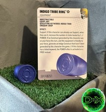 HEROCLIX Lantern Legacy s008 INDIGO TRIBE RING Equipment