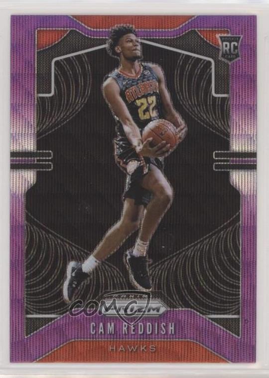 2019-20 Panini Prizm Rookie Purple Wave Prizm Cam Reddish #256 2r7