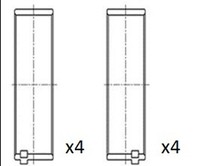 FAI Autoparts Pleuellager BB2053-STD FüR Mercedes Klasse Sports Tourer W246 W242