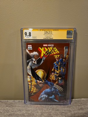 X-Men  97 #1, Blood Foil, Signed by  Rob Liefeld CGC SS 9.8 Limited to 300
