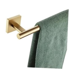 Bathroom Towel Bar Bath Towel Holders for Toilet Kitchen 24-Inch Brushed Gold
