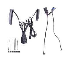 Front Fairing Vent Insert LED Turn Signal Lig...