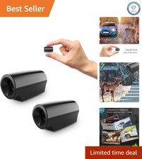 Compact Deer Warning Whistles with Upgraded Adhesive - Enhance Car Safety 2 Pack