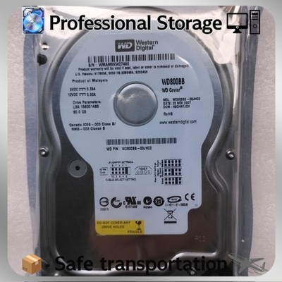Western Digital 80GB WD800BB PATA 7200RPM IDE 3.5'' Internal HDD Hard Disk Drive