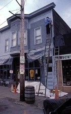 3 DURKEE GENERAL STORE in GRAFTON OHIO - PHOTO SLIDES (1985) - RECONSTRUCTION ?