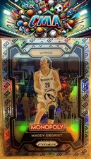 2024 Panini Prizm Monopoly WNBA #59 Maddy Siegrist Go Prizms