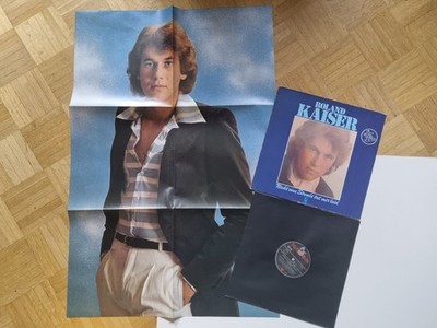 Roland Kaiser - Nicht Eine Stunde Tut Mir Leid Vinyl LP Germany MIT POSTER