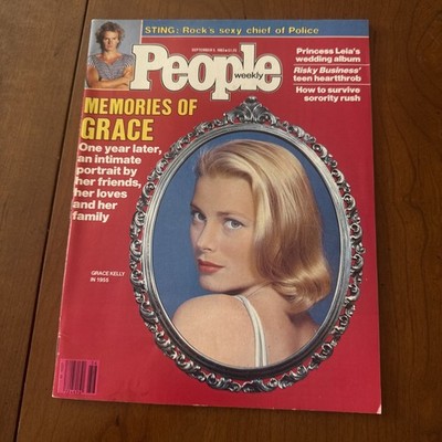 People Magazine September 5, 1983 Princess Grace of Monaco STING TOM CRUISE