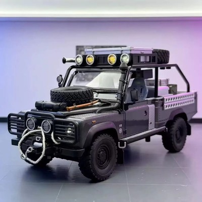 1/24 Land Range Rover Defender 110 Tomb LE Pickup Alloy Car Model