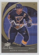 2007-08 Upper Deck Sweet Shot Bernie Federko #7 HOF 2d8