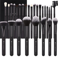 Professional Makeup Brushes Set 27Pcs Makeup Brush Set Premium Synthetic Kabuki
