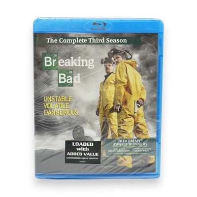 NIB Breaking Bad - Season 03 (3 discs) ~ Blu-ray ~ Sealed