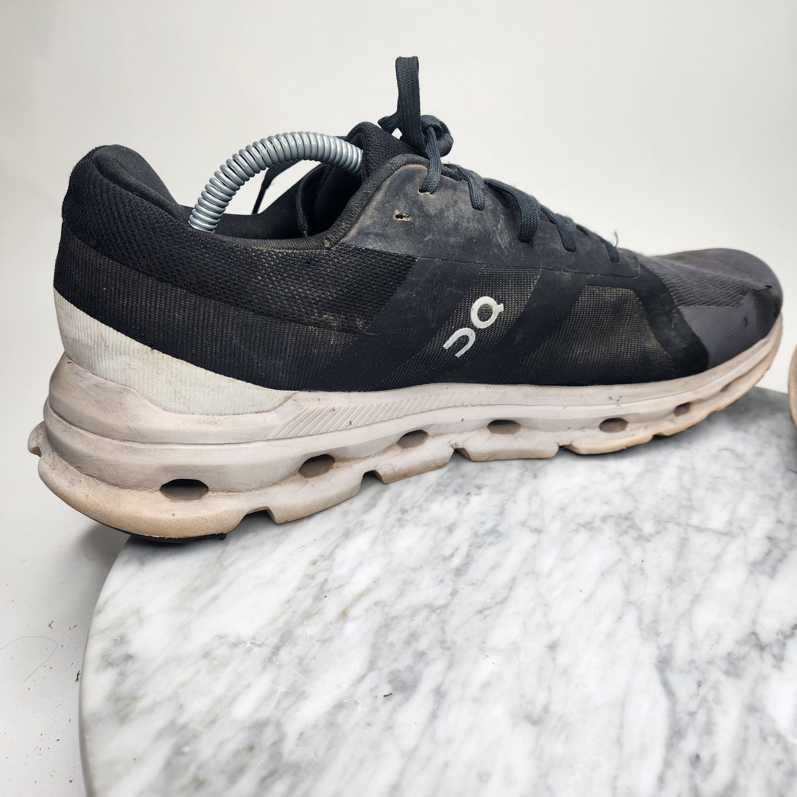 On Cloud Cloudrunner Eclipse Black Running Shoes … - image 8