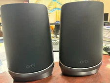 Netgear Orbi Quad-band WiFi 6E Mesh System 960 Series RBRE960B ROUTER+ RBSE960B