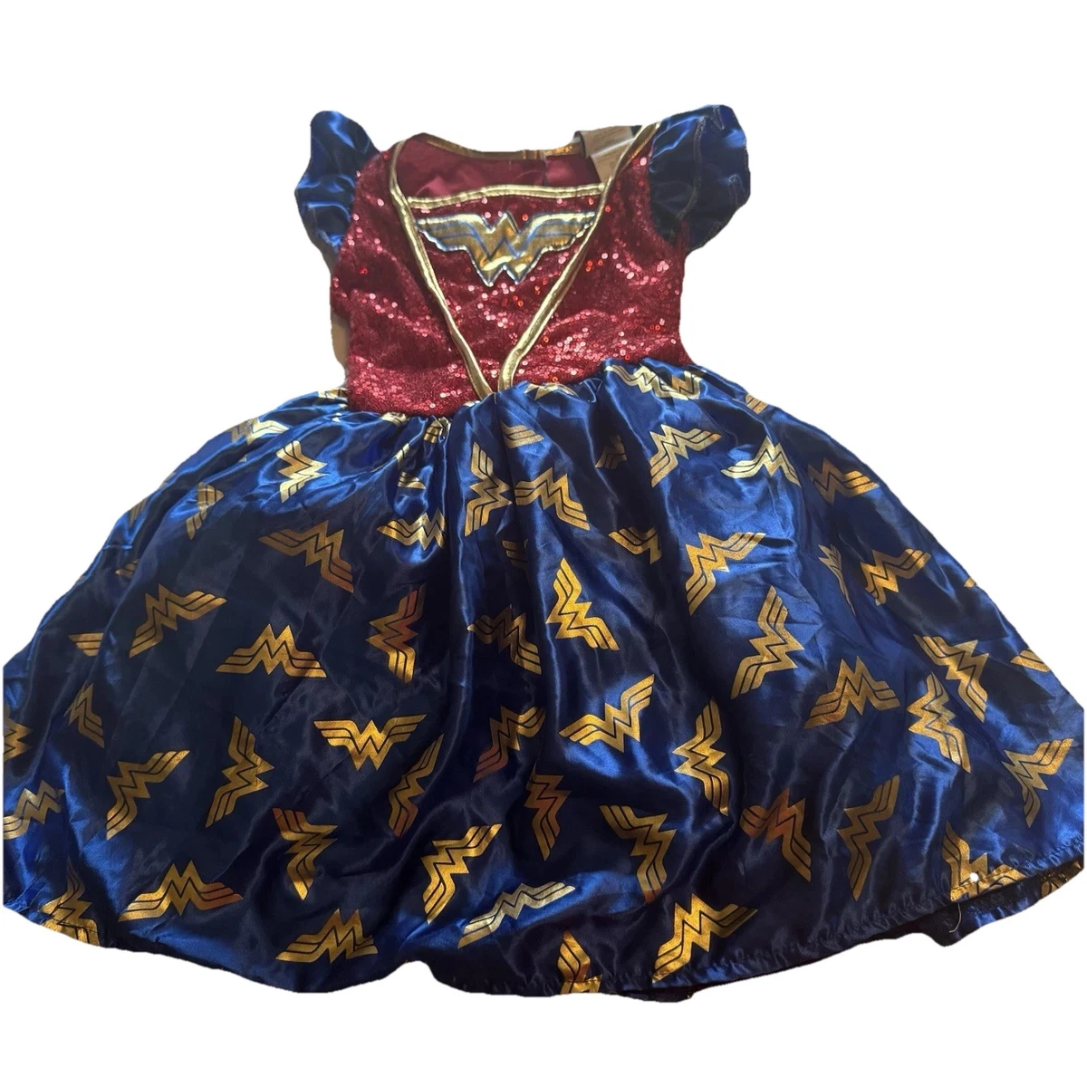 wonder woman sequin dress Sequin Wonder Woman Costumes for Girls for sale