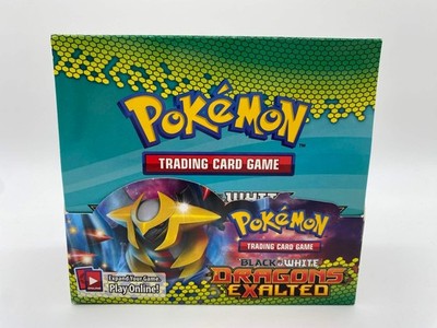 Pokémon Black & White Dragons Exalted Booster Box Display Englisch LEER/OFFEN