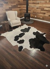 Cowhide Rugs Area Cow Skin Leather