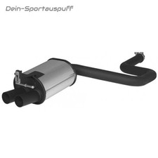 Remus Sportauspuff Ford Mondeo MK3 B5Y ab01 Stufenheck 2.0TDCi 2x90 Dieseloptik