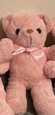  5 Soft Pink Teddy Bears 11 Inch Baby Shower Decoration/Game FREE SHIPPING