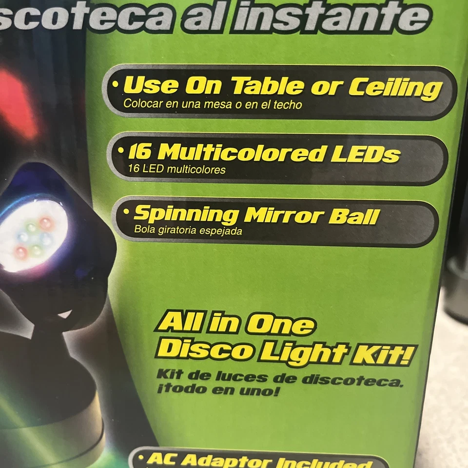 Instant Disco - All In One Disco Light Kit NEW - Image 3 of 4