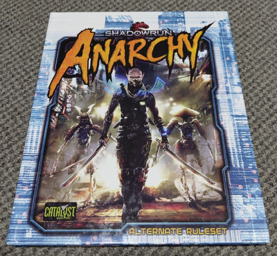 Shadowrun RPG Fifth Edition - Anarchy Alternate Ruleset Catalyst Games - 27010