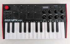 Akai MPK mini 25-Key MIDI USB Keyboard Controller Pad Triggers Arpeggiator