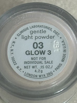 Clinique Gentle Light Powder 03 Glow 3 New 0.15 oz Discontinued TRAVEL SIZE