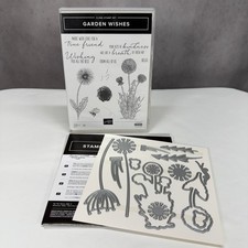 Stampin' Up Garden Wishes Cling Stamp Set and Dandy Wishes Dies