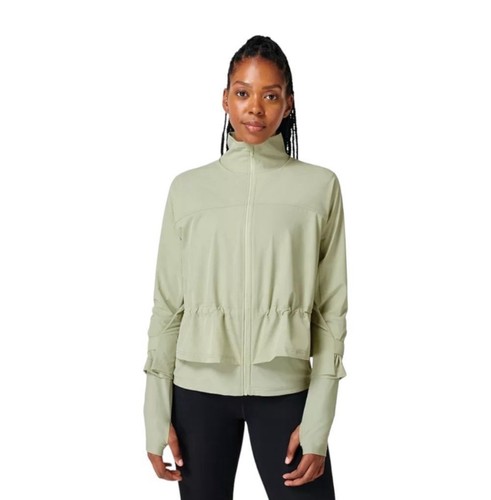 NWT Sweaty Betty Fast Lane Running Athletic Jacket in Sage Green Size XS (0-2)