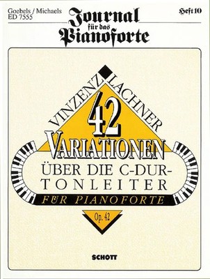 Vinzenz Lachner | 42 Variations of the C Major scale op. 42 (1989) | Buch