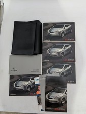 2012 Acura ZDX Owner's Manual Set With Navigation System Case Included
