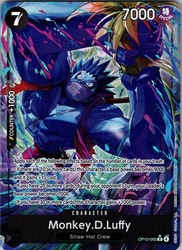 Monkey D. Luffy OP15-092 Alternate Art Adventure on Kami's Island