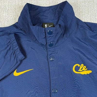 Nike Men Medium Cleveland Cavaliers City Edition Courtside Snap Jacket CD3044419